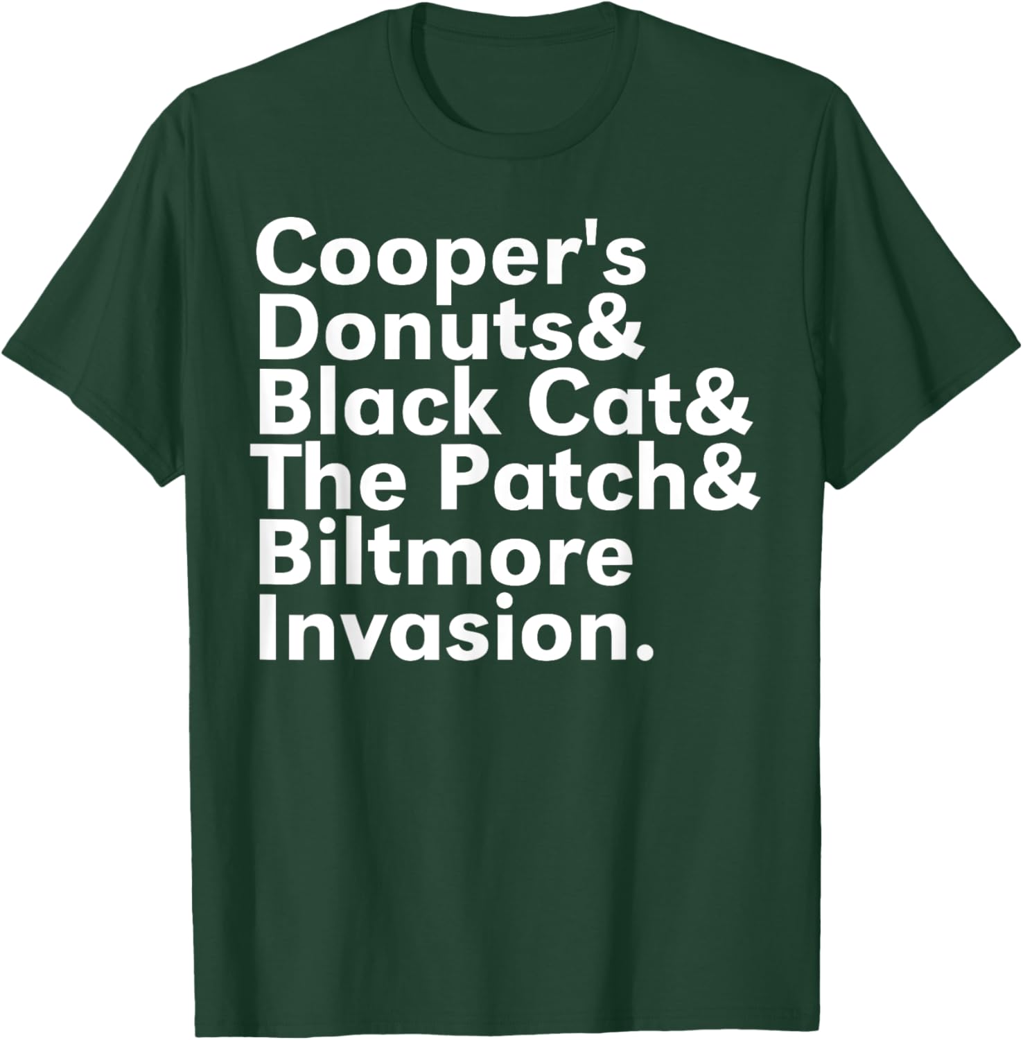 Cooper's Donuts & Black Cat & The Patch Women T-Shirt - T-Shirt | Forest