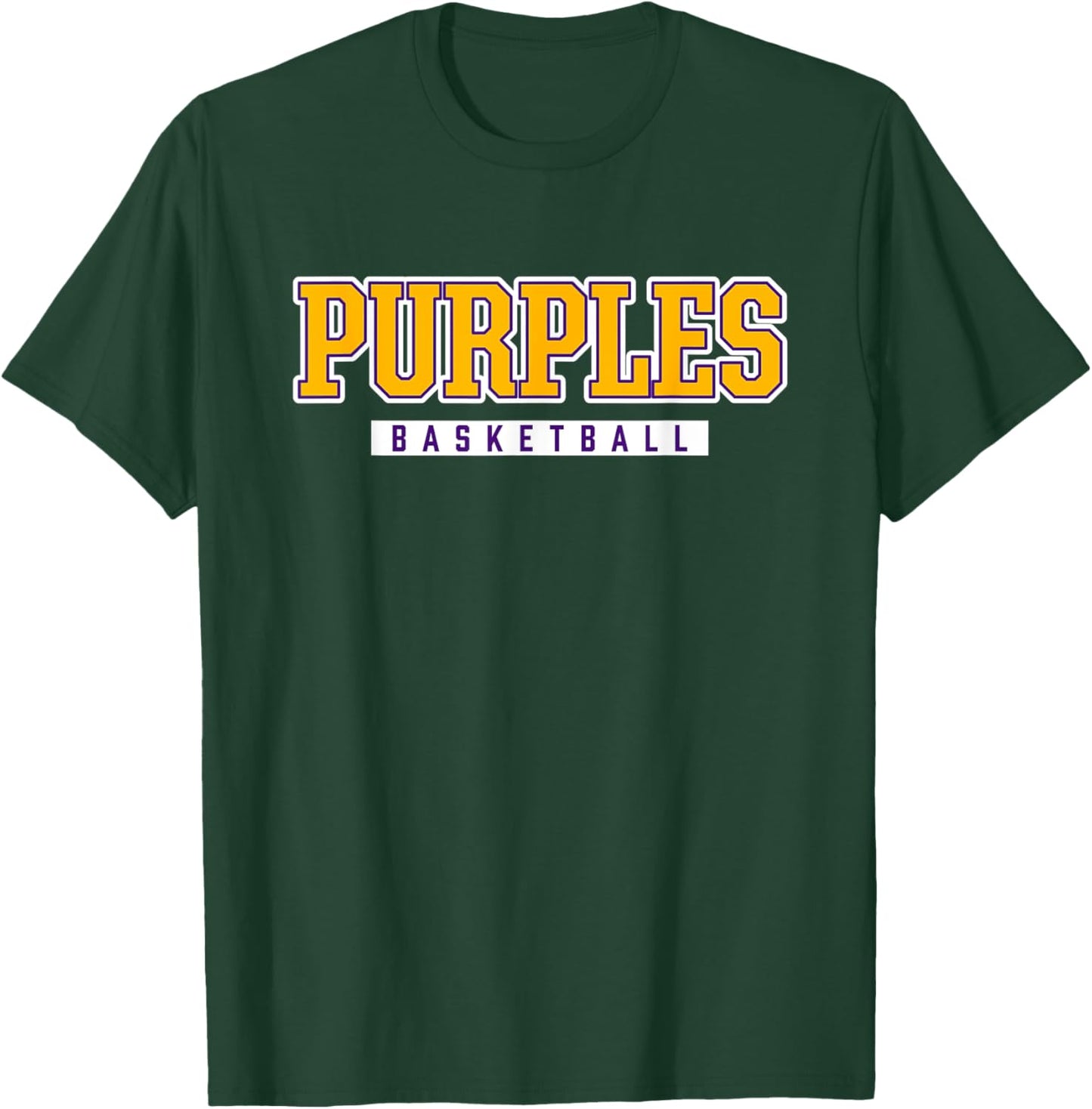 Purples Basketball Bowling Green High School T-Shirt - T-Shirt | Forest