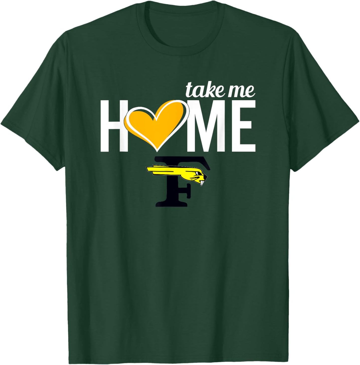 Forney Jackrabbits Logo Take Me Home HS T-Shirt - T-Shirt | Forest