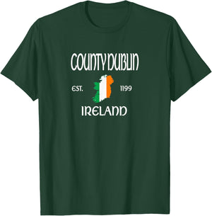 County Dublin Ireland T-Shirt - T-Shirt | Forest