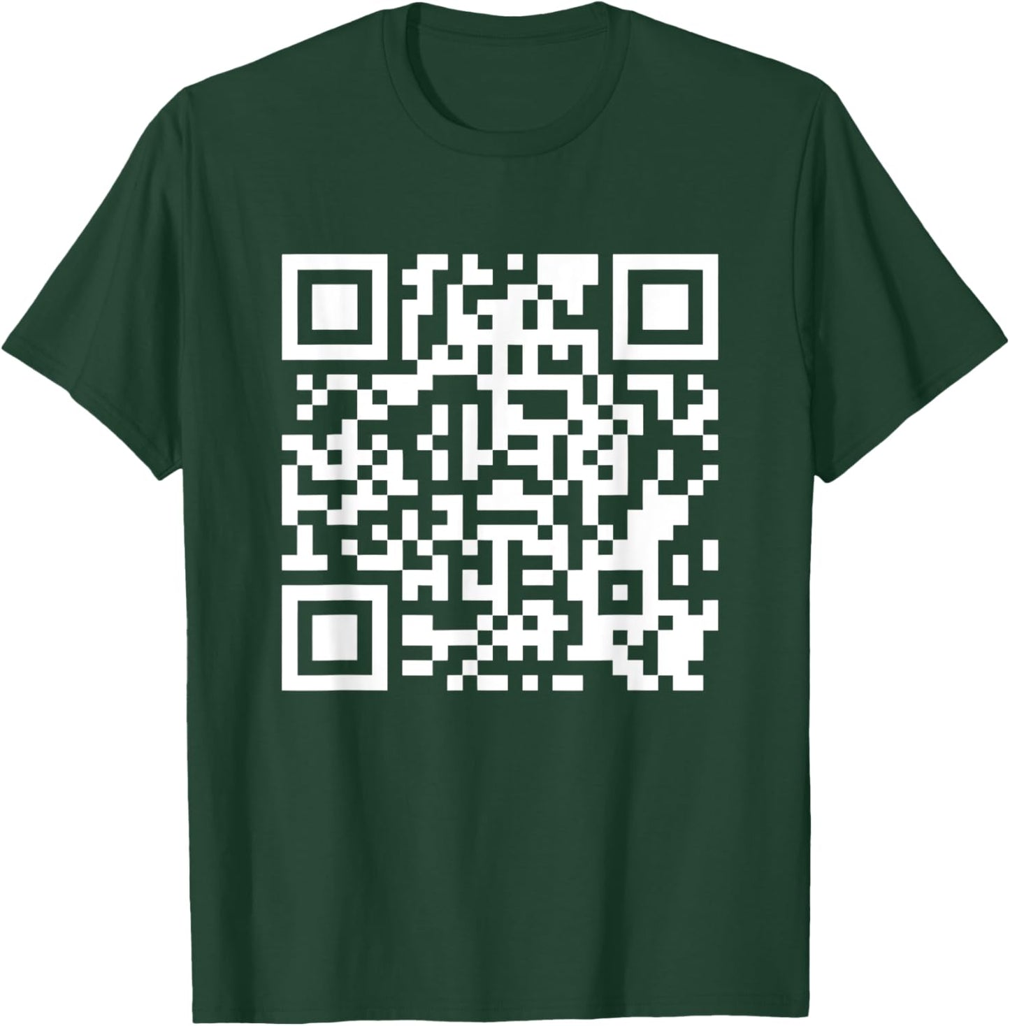 Funny QR President Trump Dance Code T-Shirt - T-Shirt | Forest