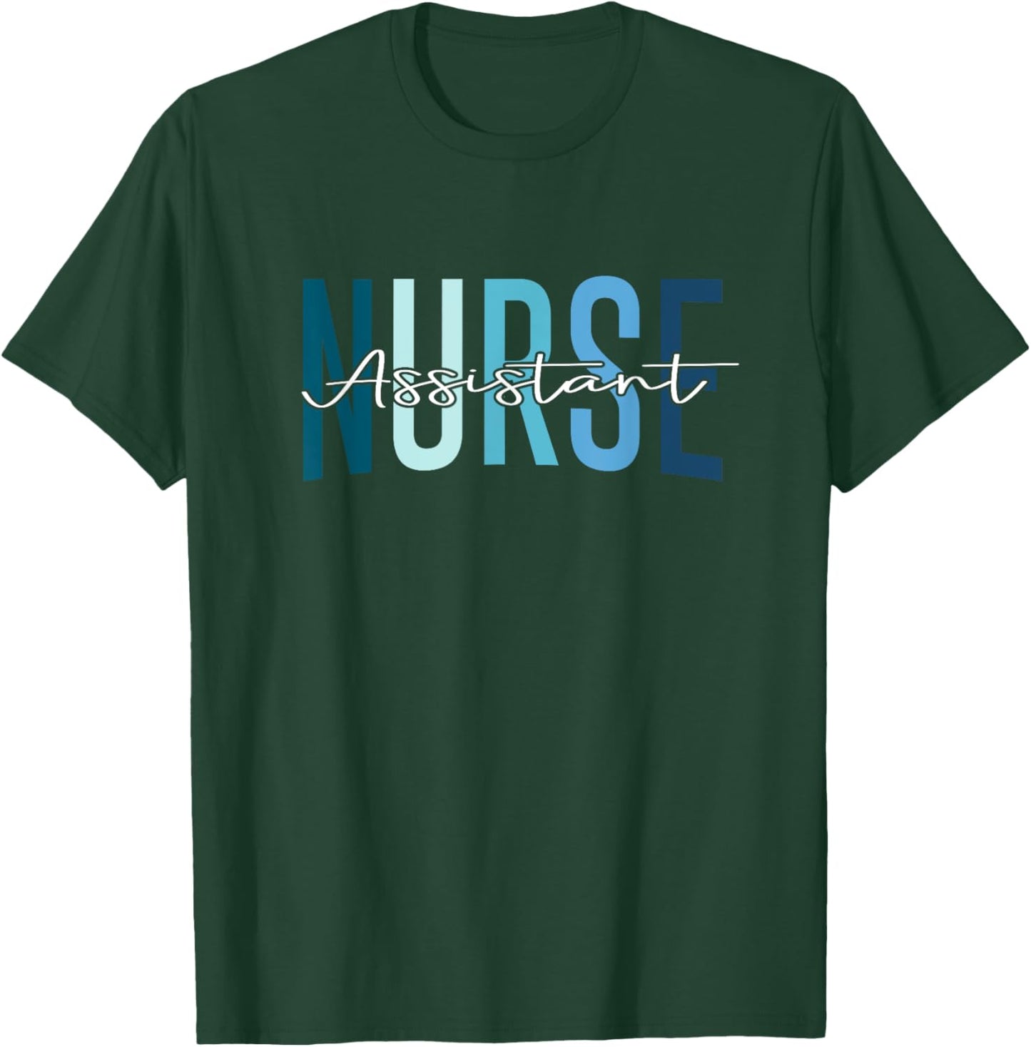 Certified Nursing Assistant Nurse Aide Nurse Assistant CNA T-Shirt - T-Shirt | Forest