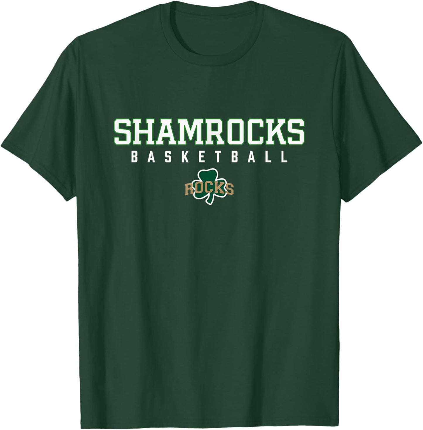 Westfield Shamrocks Logo Basketball HS T-Shirt - T-Shirt | Forest