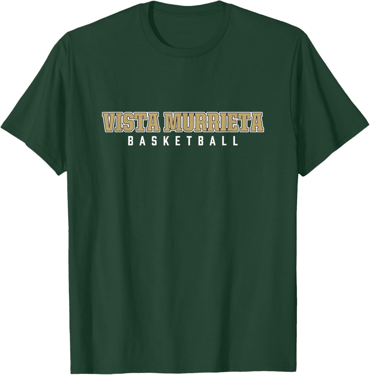 Vista Murrieta High School Basketball T-Shirt - T-Shirt | Forest