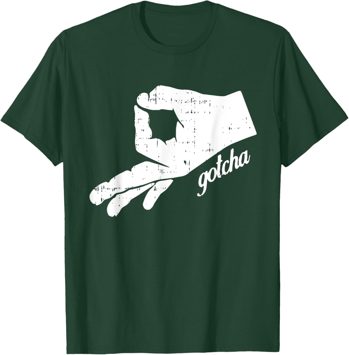 Ok Symbol Hand Gotcha Halloween Funny Circle Game Meme T-Shirt - T-Shirt | Forest
