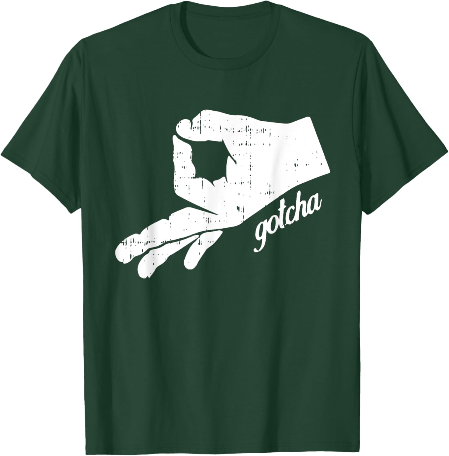 Ok Symbol Hand Gotcha Halloween Funny Circle Game Meme T-Shirt - T-Shirt | Forest