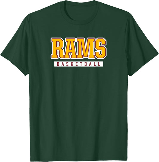 Rams Basketball Gloucester Catholic High School T-Shirt - T-Shirt | Forest