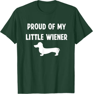 Weenie Dog Dachshund Funny Wiener Dad T-Shirt - T-Shirt | Forest