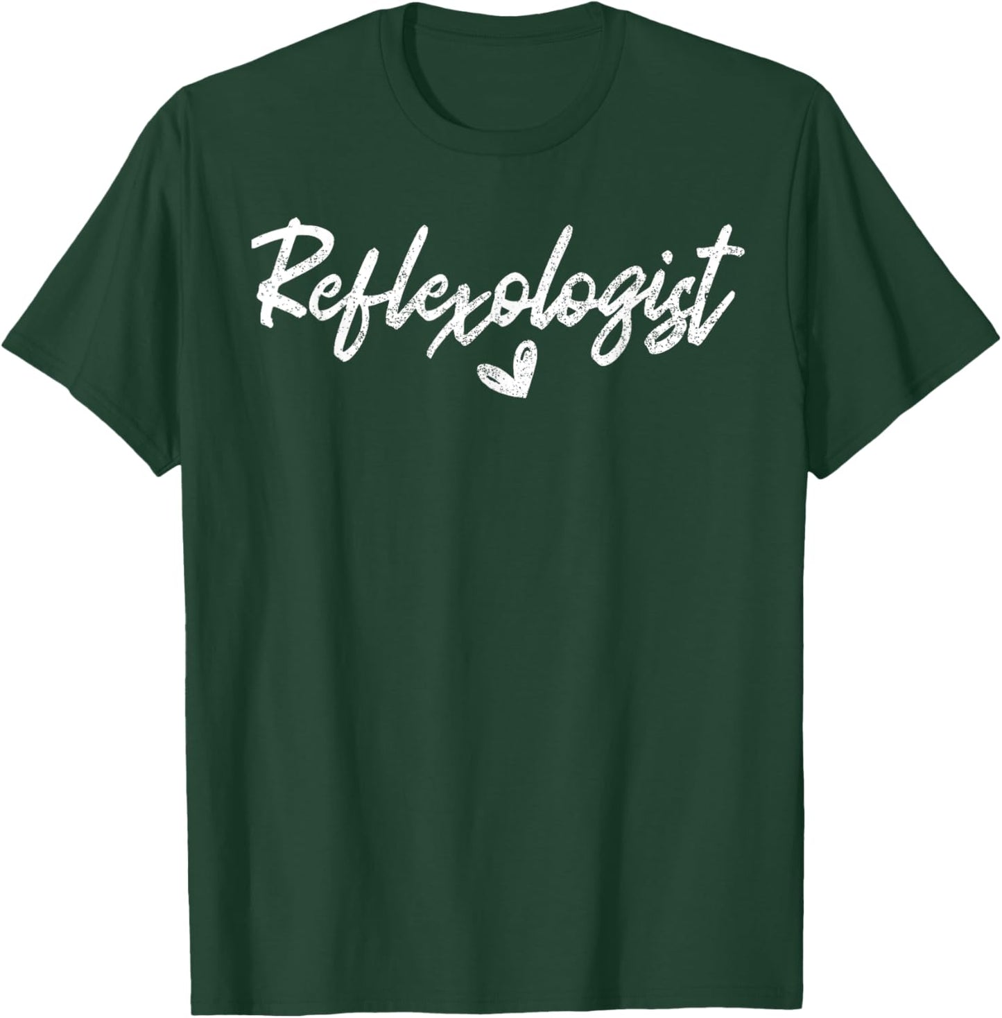 Reflexologist with Heart Reflexology Holistic Healing Alter T-Shirt - T-Shirt | Forest