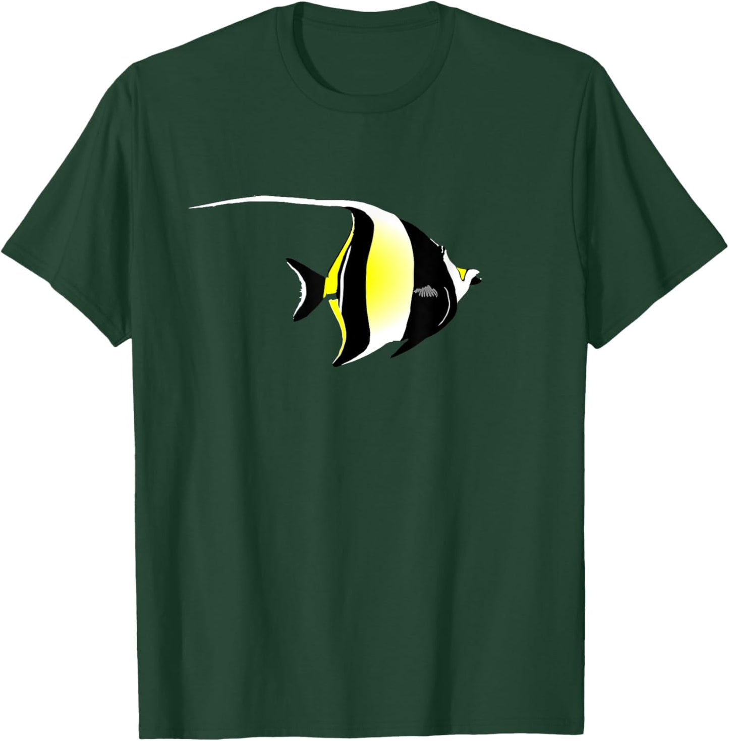 Moorish Idol Angelfish T-Shirt - T-Shirt | Forest