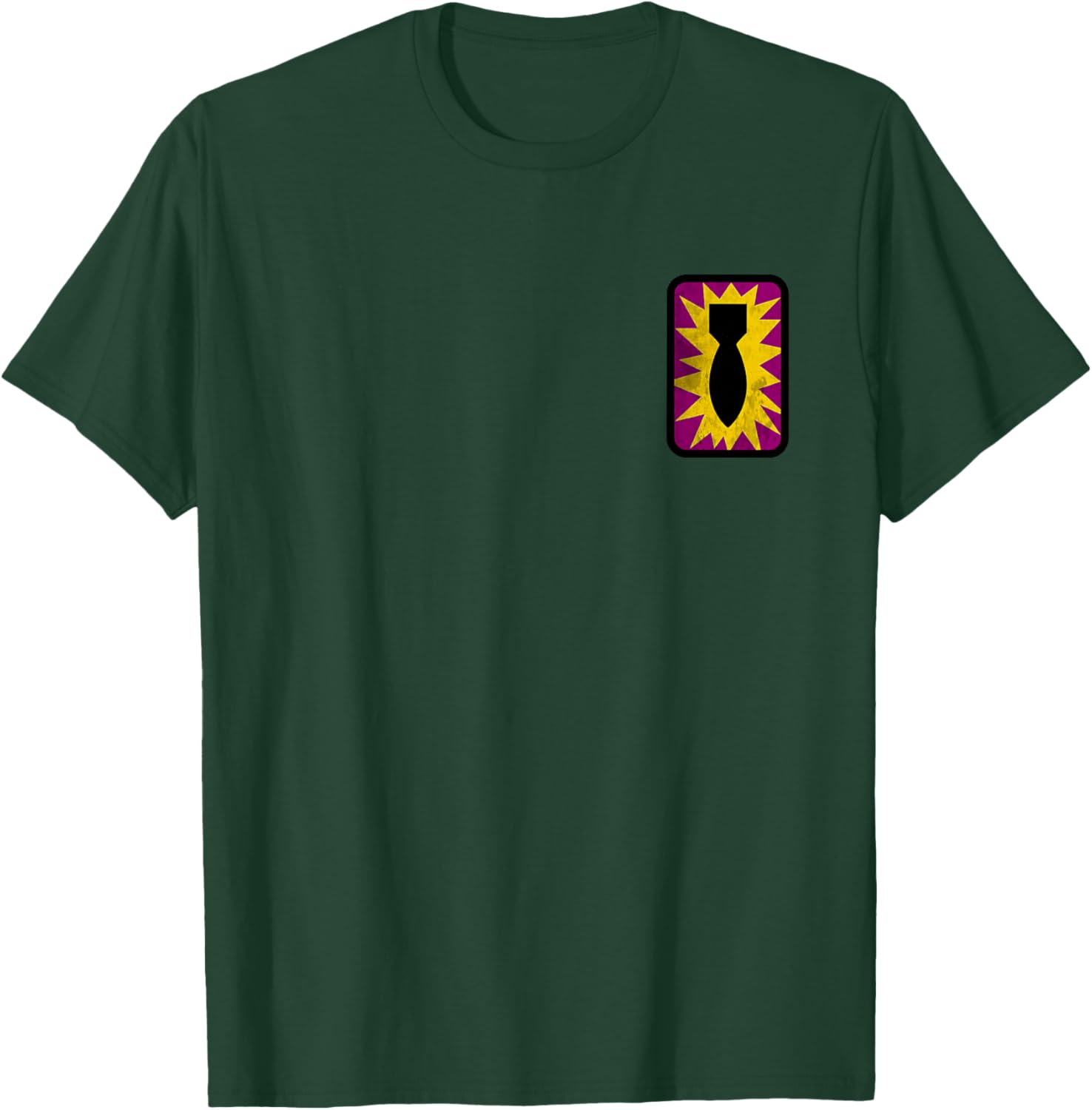 52nd Ordnance Group EOD Vintage Logo Military Veteran Papa T-Shirt - T-Shirt | Forest
