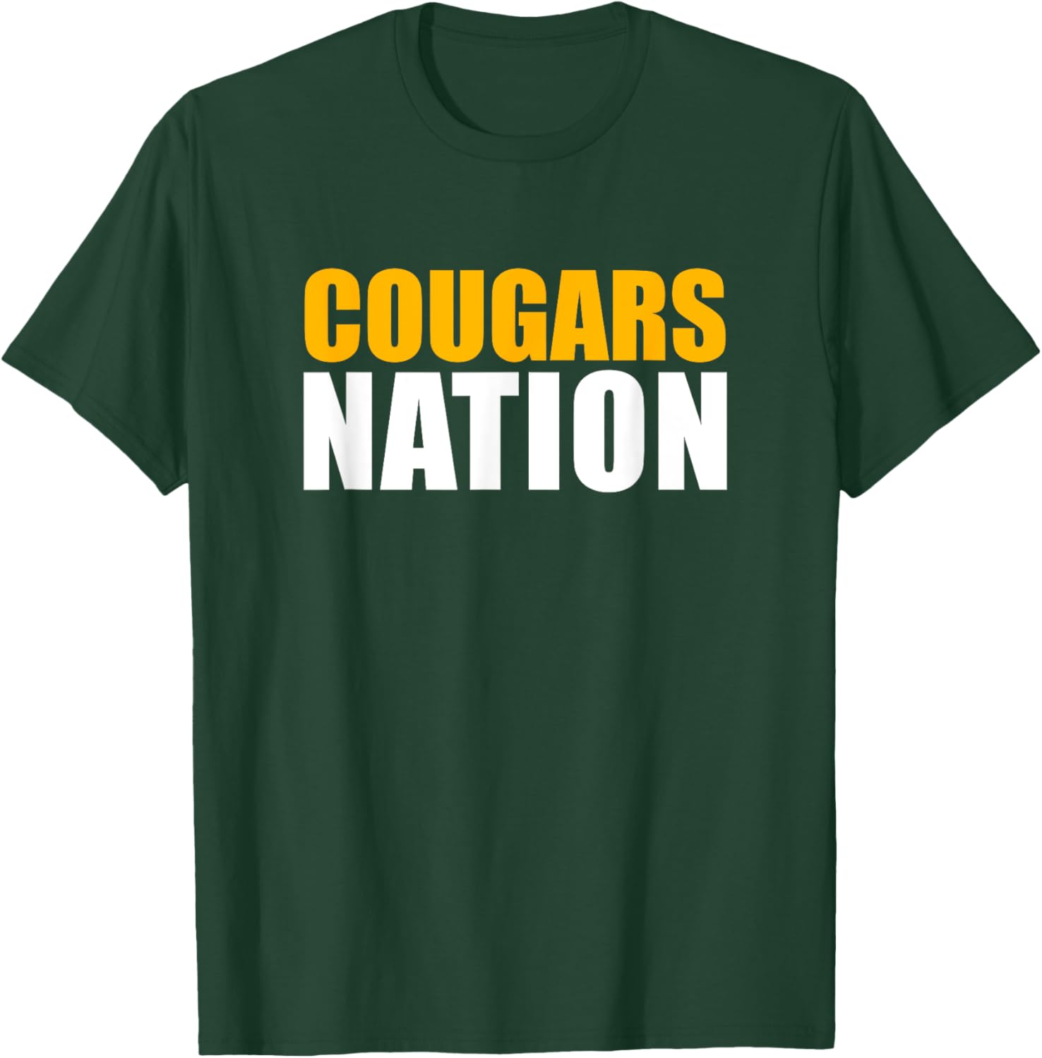 Clovis Cougars Nation HS T-Shirt - T-Shirt | Forest
