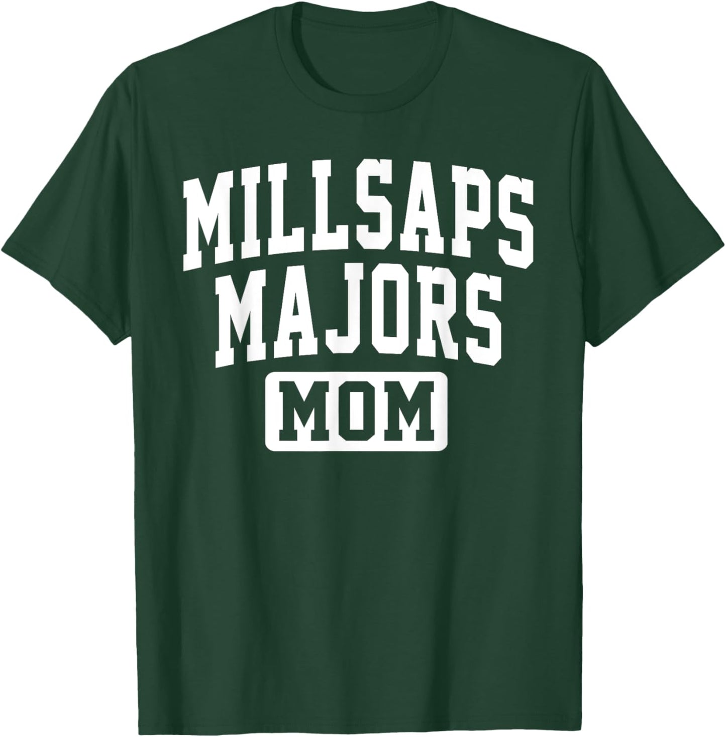 Millsaps College Majors Mom Mother Arch Vintage Family Women T-Shirt - T-Shirt | Forest