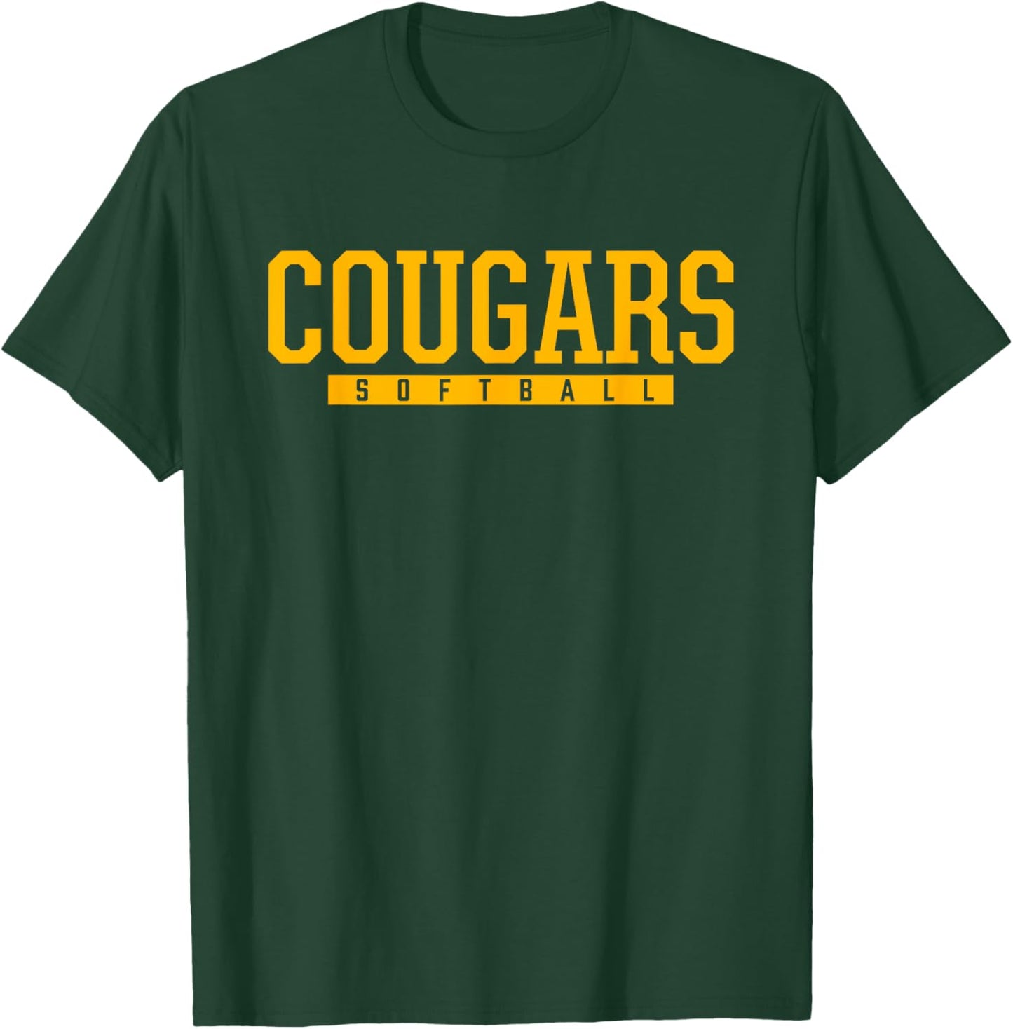 The Colony Cougars Softball HS T-Shirt - T-Shirt | Forest