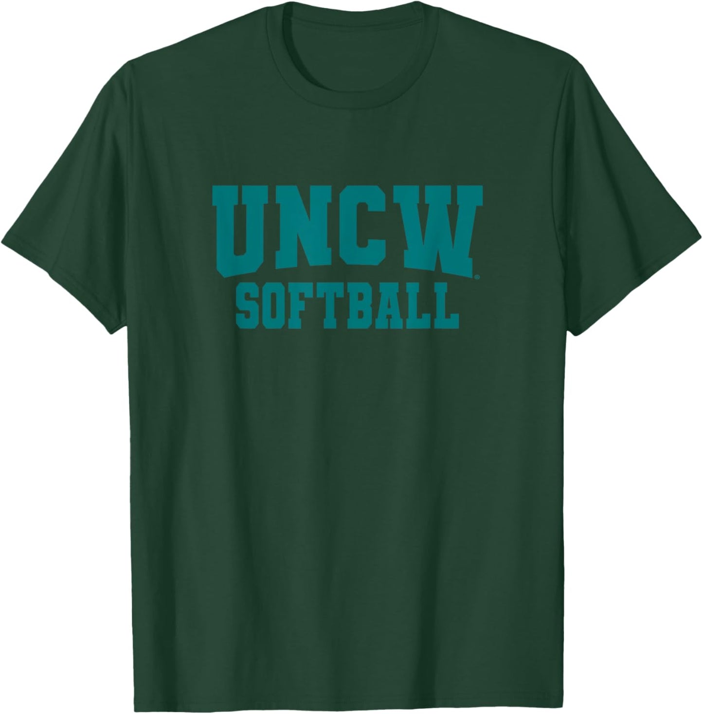 UNCW Seahawks Softball Apparel Sports Fan T-Shirt - T-Shirt | Forest