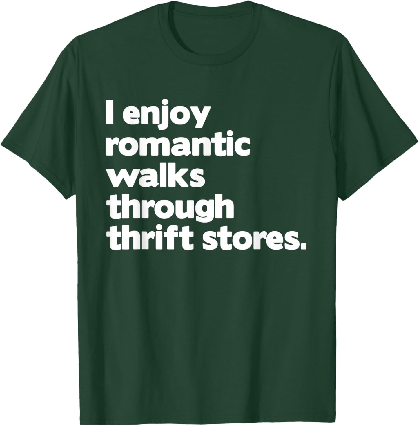 Funny Thrift Store Art Women Thrift Shop Thrifting T-Shirt - T-Shirt | Forest