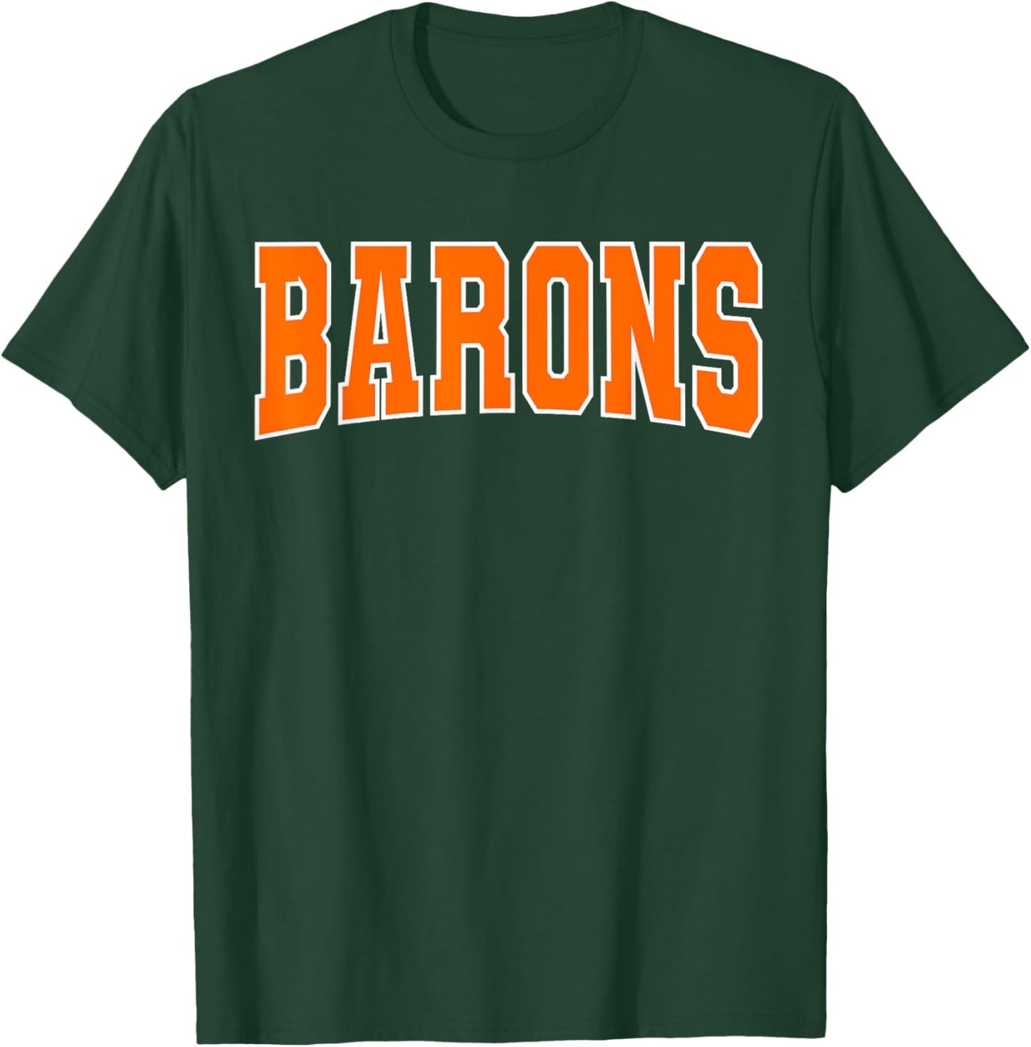 Brewton Parker College Barons Apparel Sports Fan T-Shirt - T-Shirt | Forest