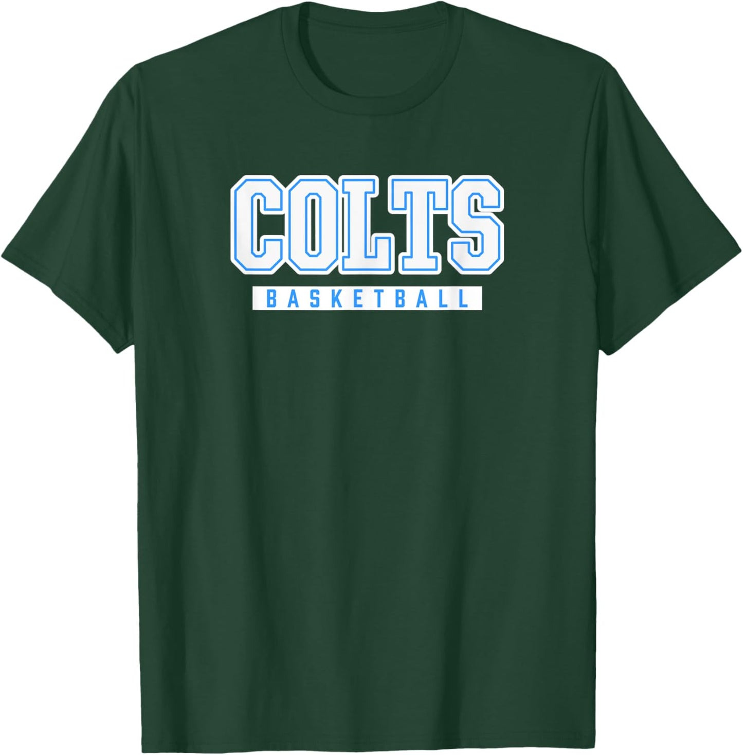 Colts Basketball Carson High School T-Shirt - T-Shirt | Forest