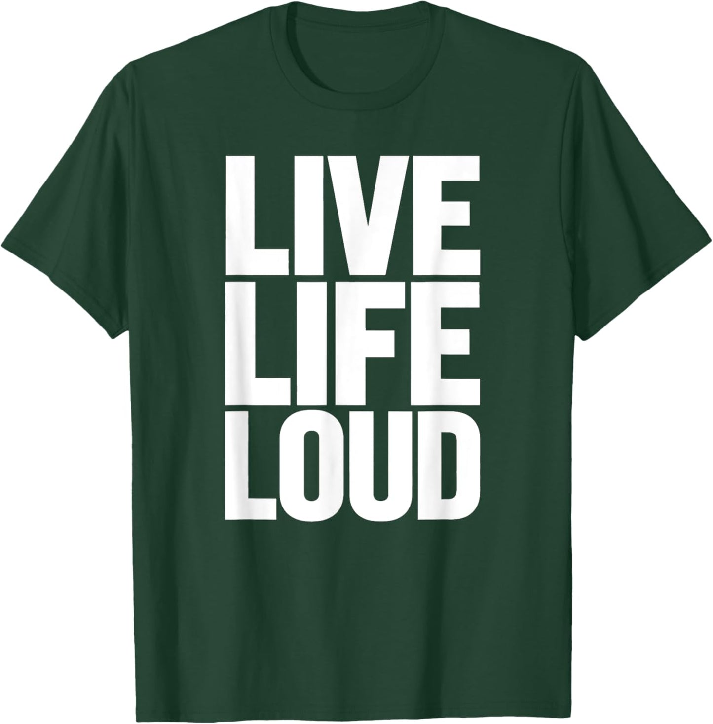Live Women Life Loud Motivational Men Kids T-Shirt - T-Shirt | Forest