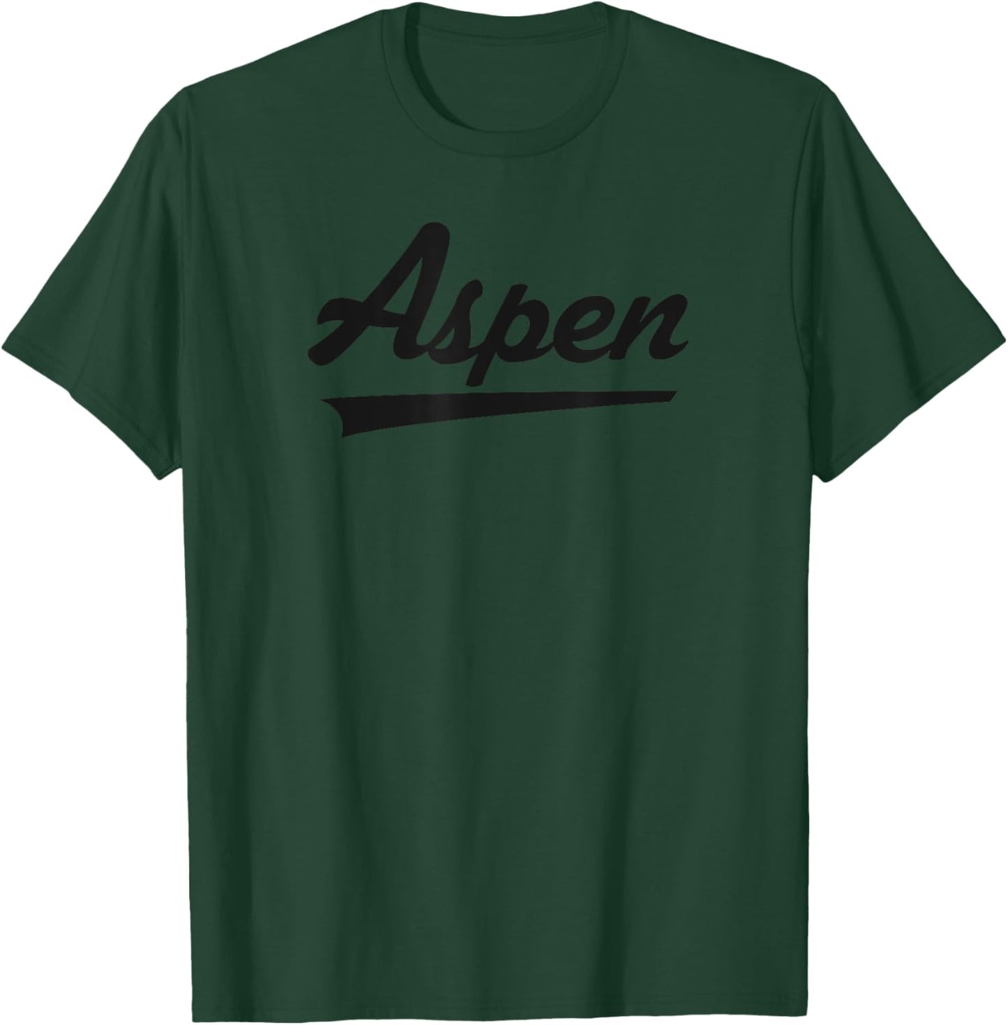Aspen High School Vintage Swoosh T-Shirt - T-Shirt | Forest