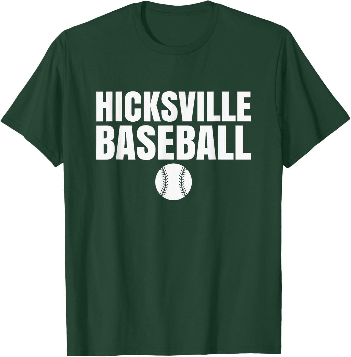 Hicksville High School Baseball T-Shirt - T-Shirt | Forest