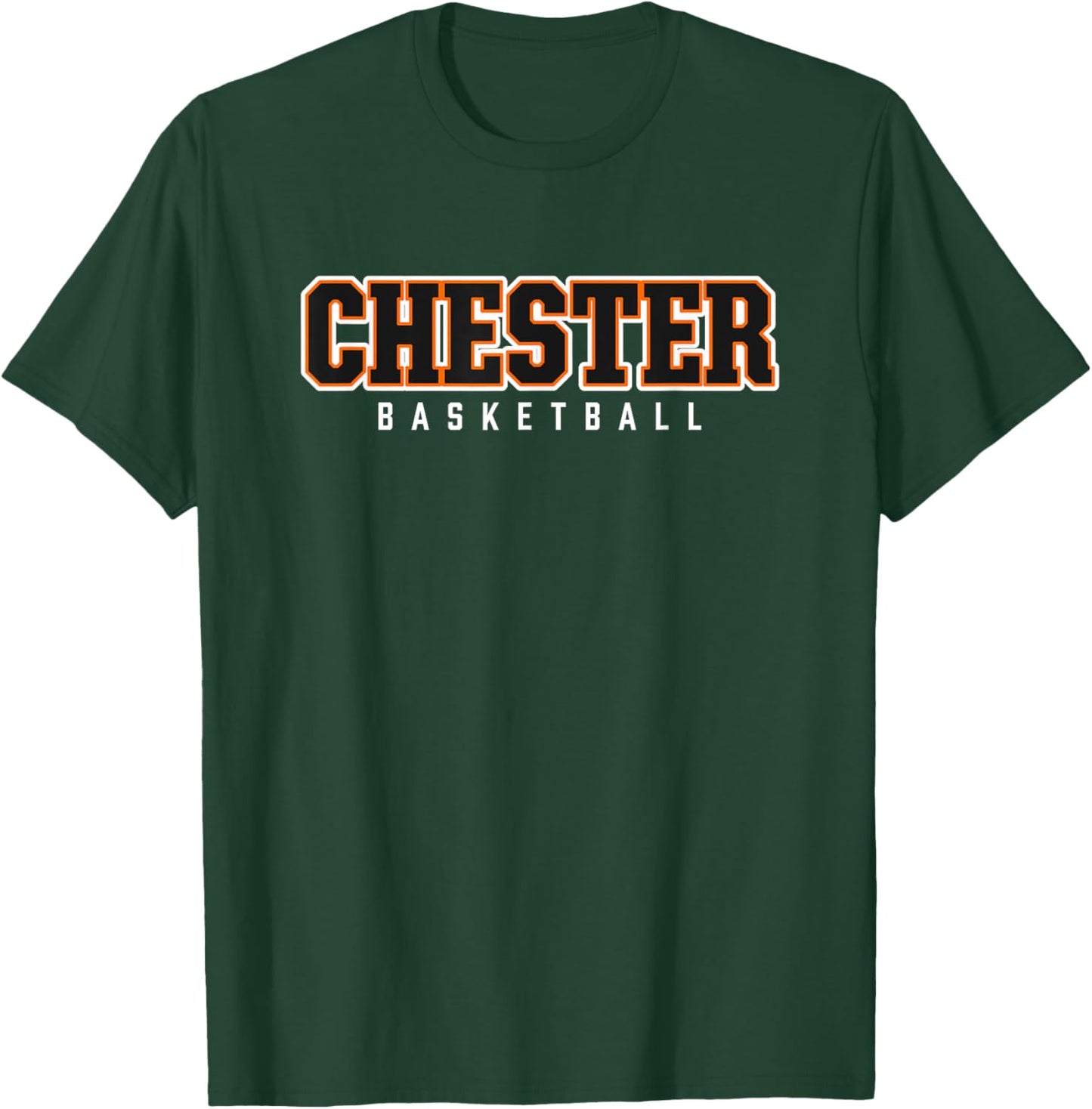 Chester High School Basketball T-Shirt - T-Shirt | Forest
