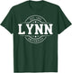 Lynn University (Boca Raton) Arch Vintage Classic Design T-Shirt - T-Shirt | Forest