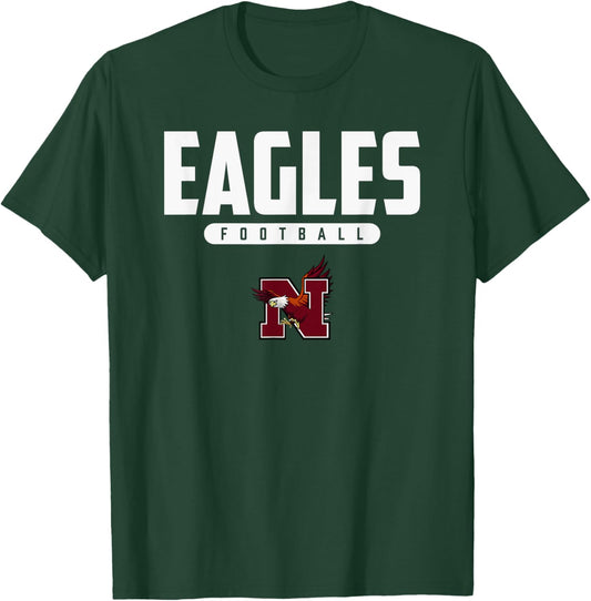 Niceville Eagles Logo Football HS T-Shirt - T-Shirt | Forest