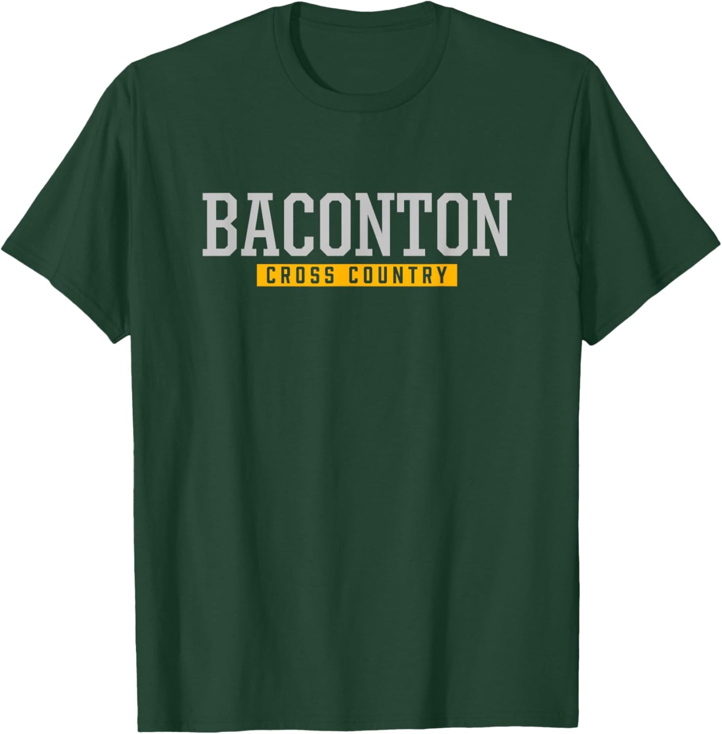 Baconton Community Charter School Cross Country T-Shirt - T-Shirt | Forest