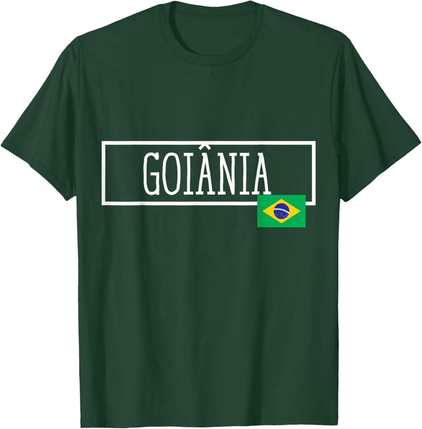 Goiania Brazil Country City Brazilian Fun Women Men Gag T-Shirt - T-Shirt | Forest