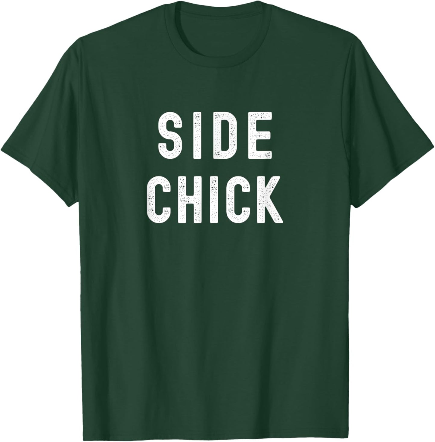 Main Man Side Chick Thanksgiving Meal Matching Couple Pajama T-Shirt - T-Shirt | Forest