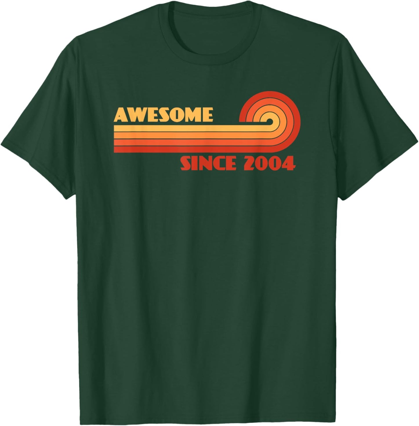 Awesome Since 2004 T-Shirt - T-Shirt | Forest