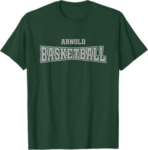 Arnold High School Basketball Warp HS T-Shirt - T-Shirt | Forest