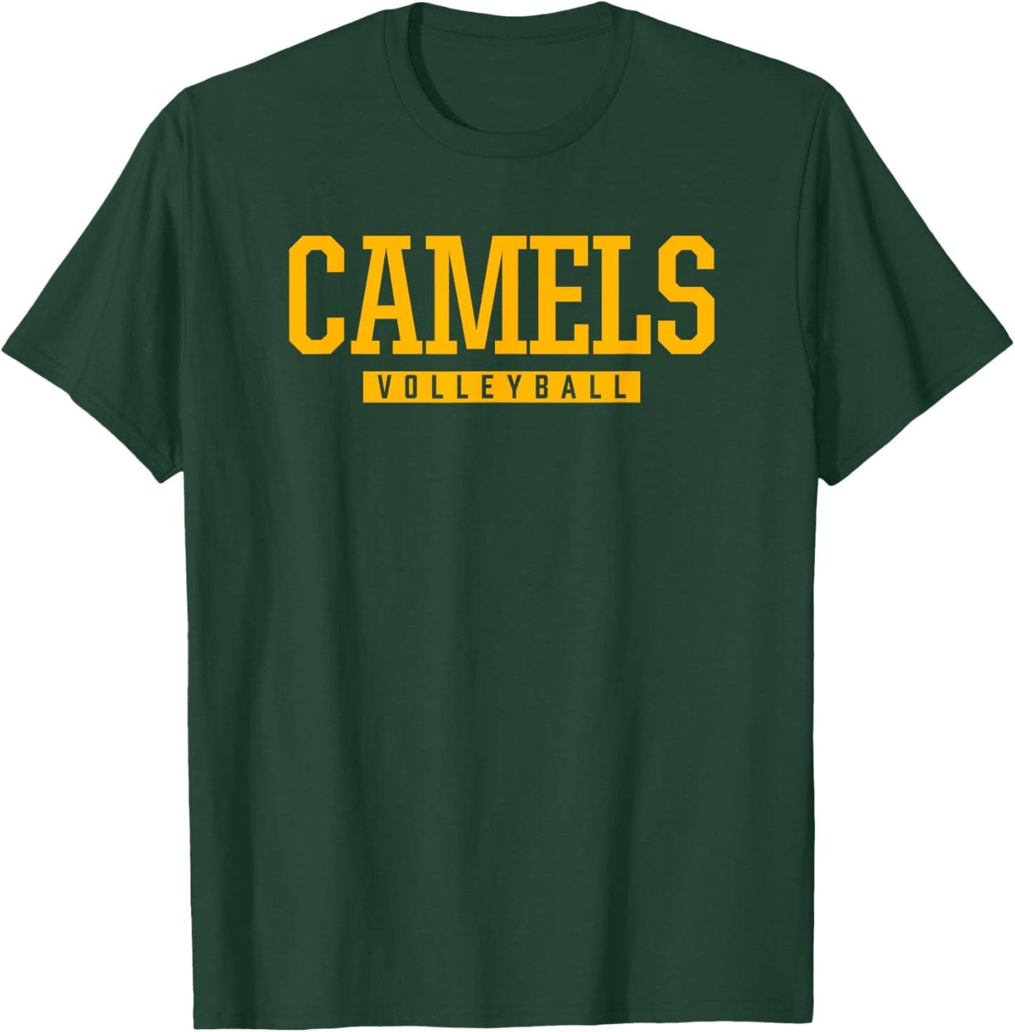 Campbell County Camels Volleyball HS T-Shirt - T-Shirt | Forest