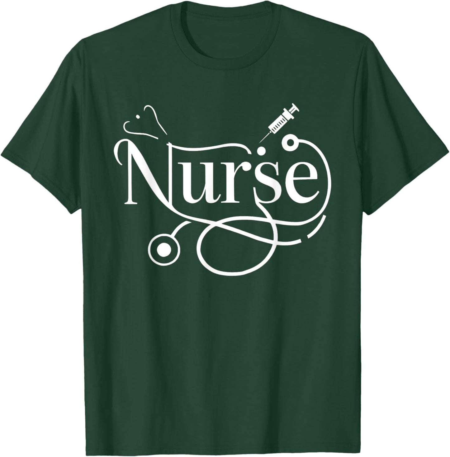 Nurse's Day Nurse Life Happy National Nurses Week T-Shirt - T-Shirt | Forest