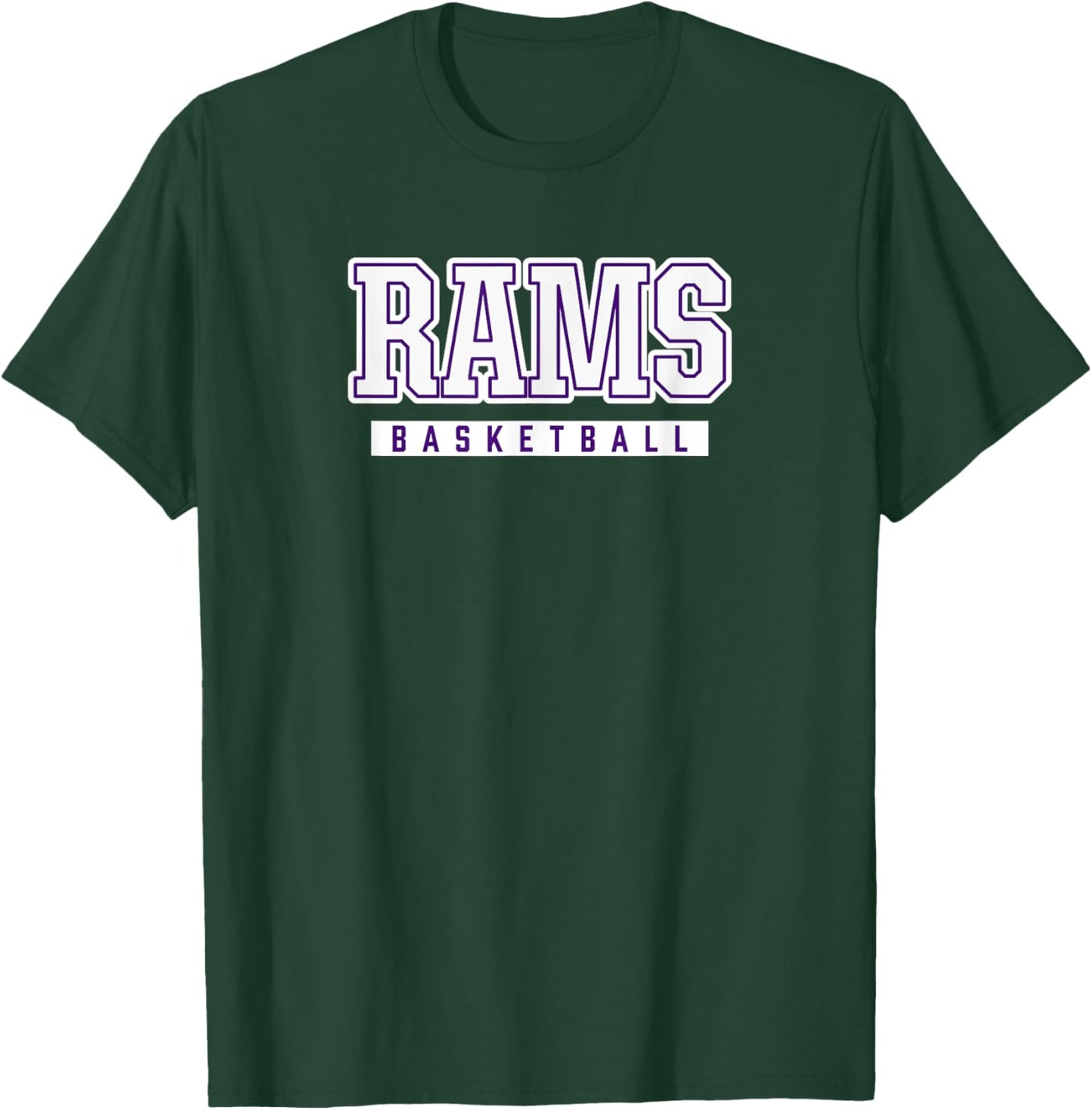 Rams Basketball North Thurston High School T-Shirt - T-Shirt | Forest