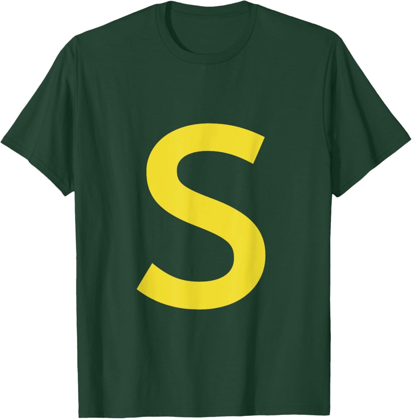 letter S funny chipmunk group matching halloween costume T-Shirt - T-Shirt | Forest