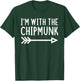 I'm With The Chipmunk Funny Matching Lazy Halloween Costume T-Shirt - T-Shirt | Forest