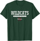 Newark Wildcats Logo Basketball HS T-Shirt - T-Shirt | Forest
