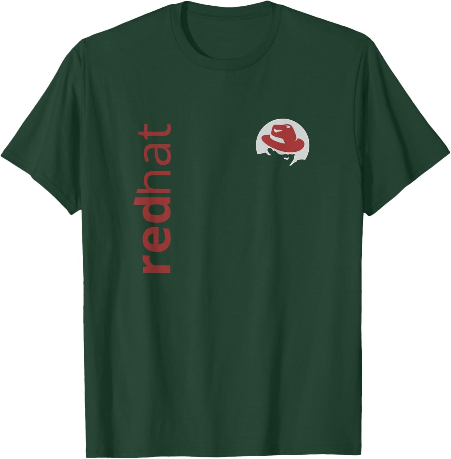 Linux Red Hat Fan Tux Penguin Open Source OS lover T-Shirt - T-Shirt | Forest
