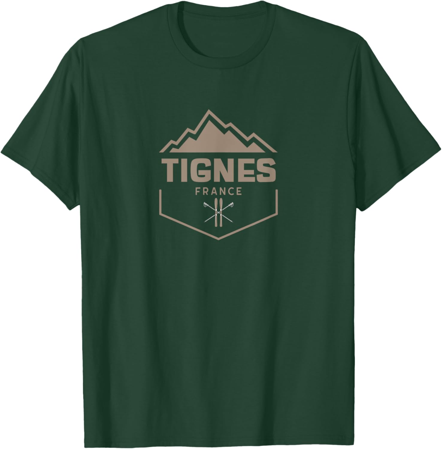 Tignes France T-Shirt - T-Shirt | Forest