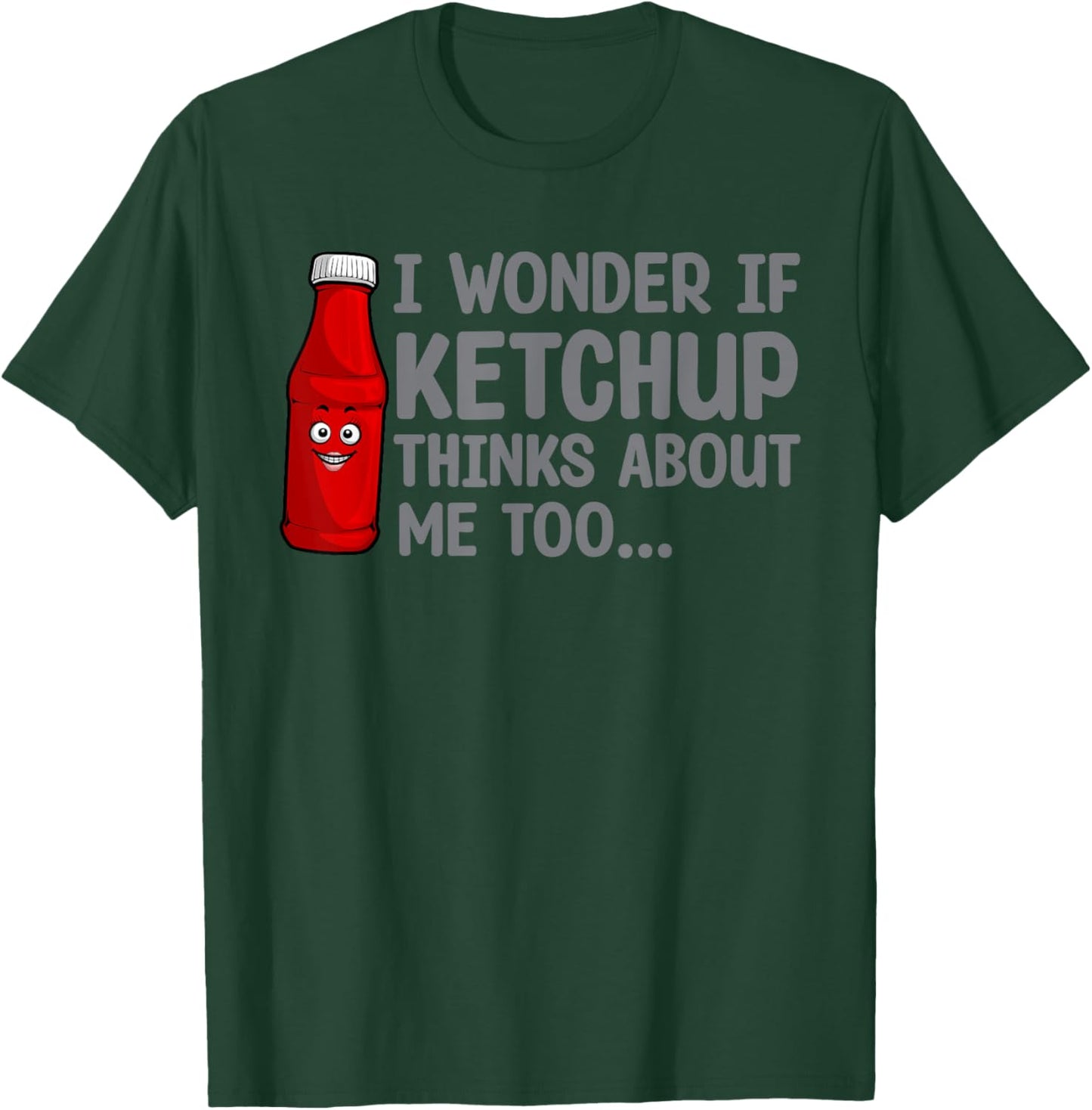 Cool Ketchup Design Women Catsup Sauce Ketchup Lover T-Shirt - T-Shirt | Forest