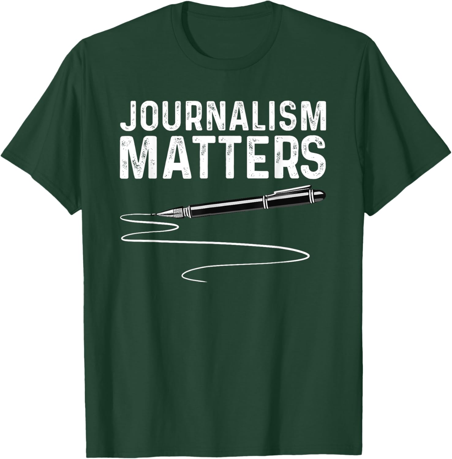 Journalist Design Women Journalism Lover Journalist T-Shirt - T-Shirt | Forest