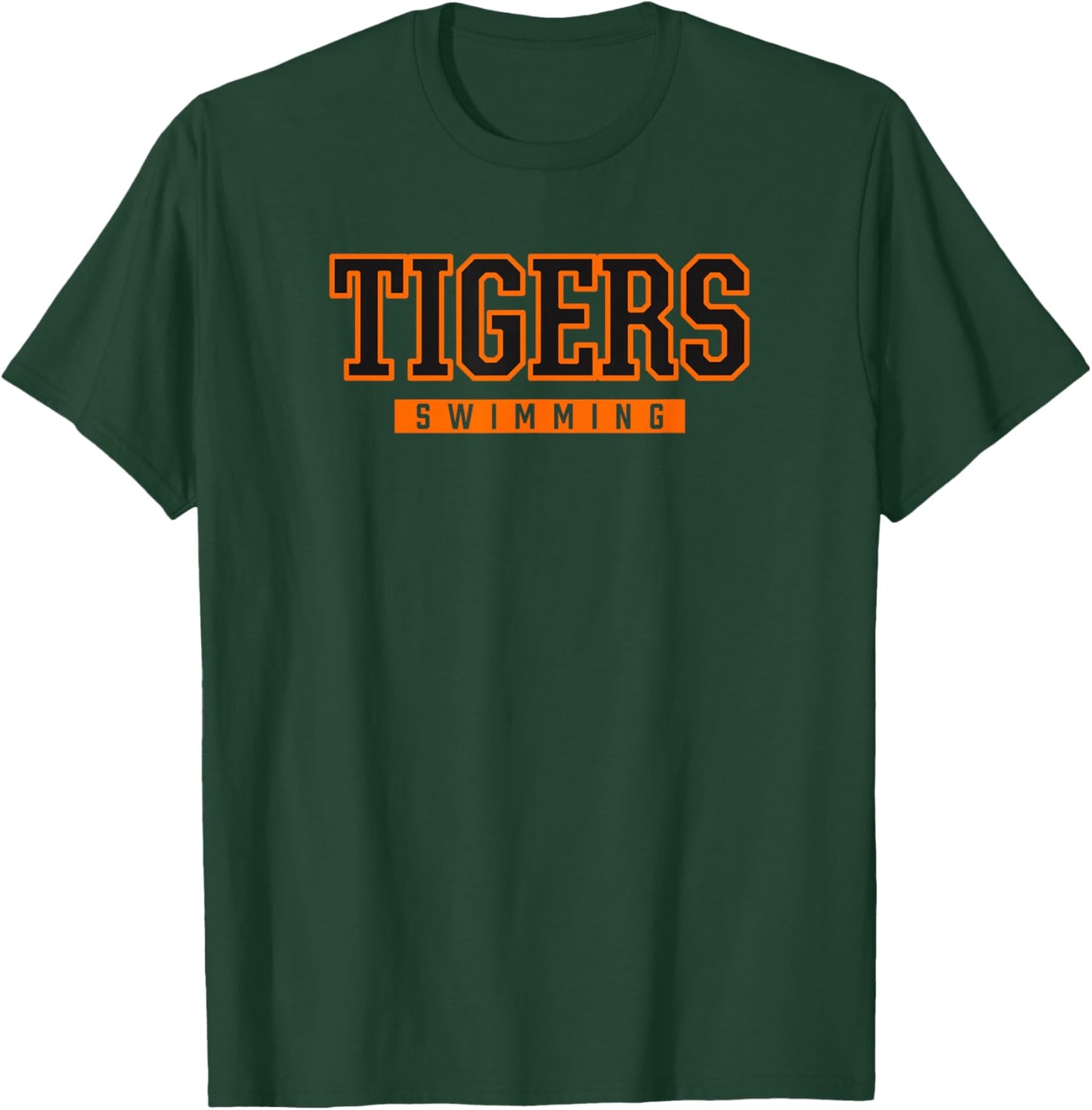 Howard Tigers Swimming T-Shirt - T-Shirt | Forest
