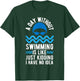 Funny Swimming Art Women Swim Team Coach Swimmer T-Shirt - T-Shirt | Forest