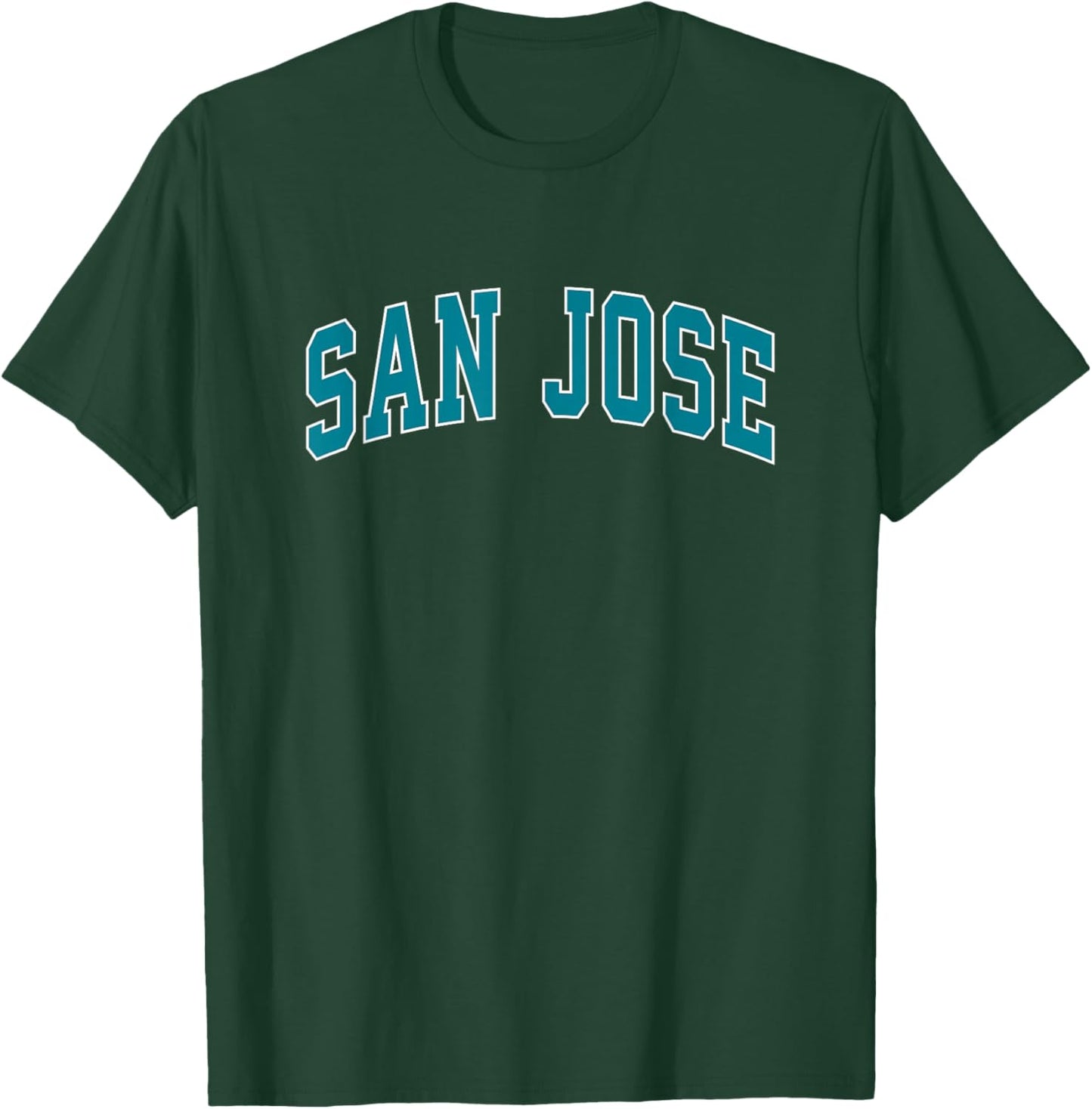 San Jose - Throwback Design Print - Classic T-Shirt - T-Shirt | Forest