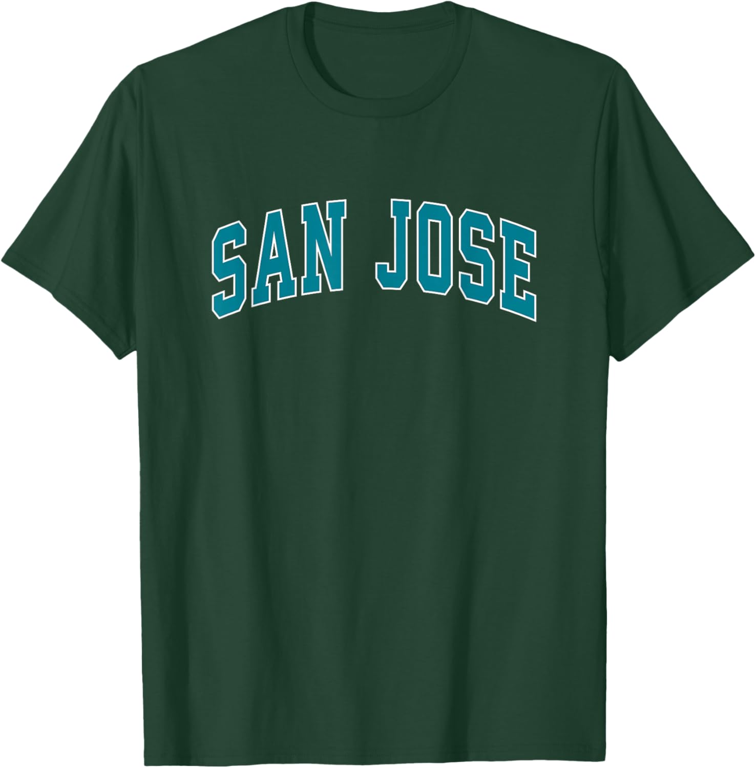 San Jose - Throwback Design Print - Classic T-Shirt - T-Shirt | Forest