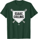 Homeplate Gameday Isaac Collins Prospect Baseball Fan Gear T-Shirt - T-Shirt | Forest