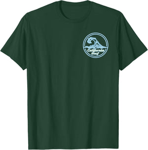 Mavericks Beach Big Wave Surf Club, surfing graphic T-Shirt - T-Shirt | Forest