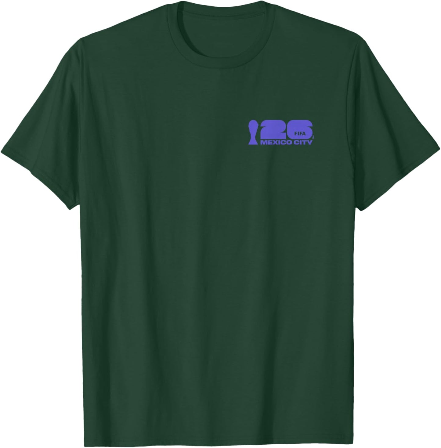 FIFA World CUP26 Mexico City Poster T-Shirt - T-Shirt | Forest